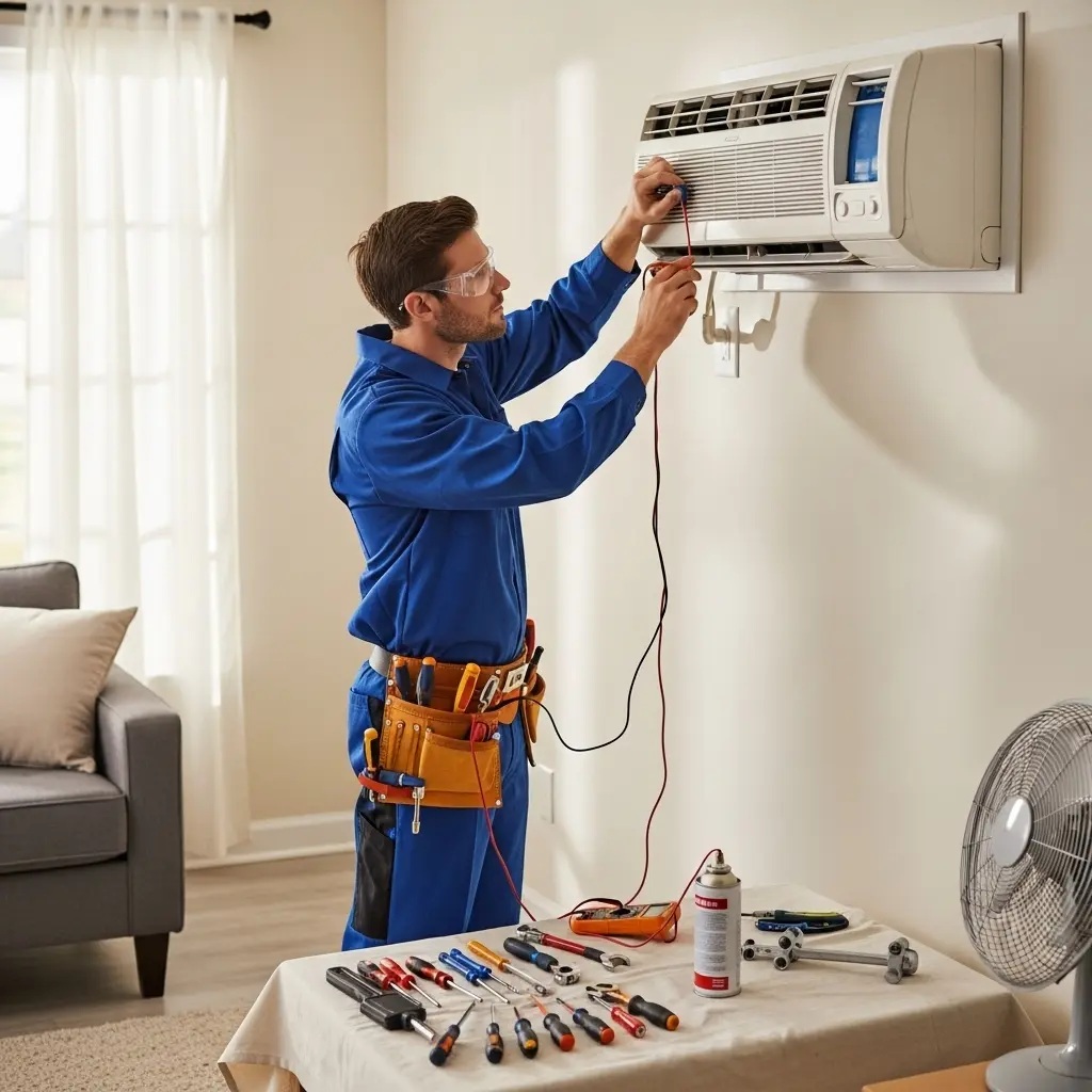 Akhisar Dominox Dominox klima gaz dolumu ve bakım – Enerji verimliliği artırıldı. - Teknik servis örneği